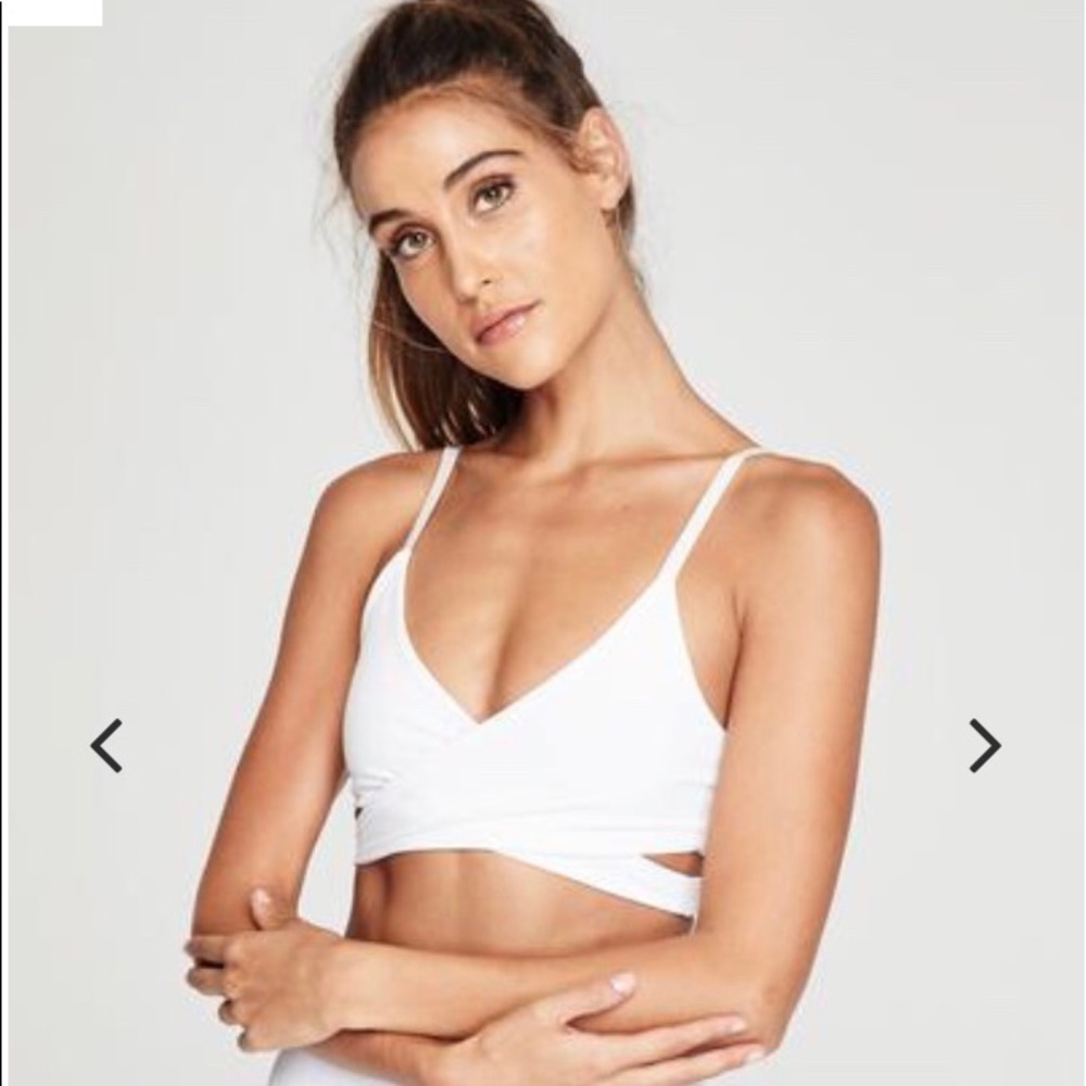 Wrap sports bra